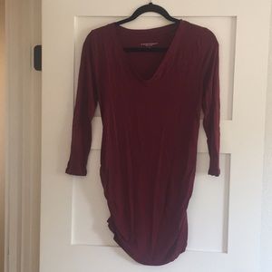 Liz Lange maternity 3/4 sleeve tunic top